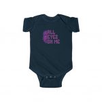 Purple Tupac Shakur All Eyez On Me Dope Baby Bodysuit
