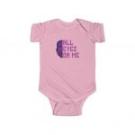 Purple Tupac Shakur All Eyez On Me Dope Baby Bodysuit