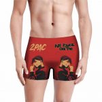 2Pac Amaru Shakur All Eyez On Me Awesome Red Men's Underwear