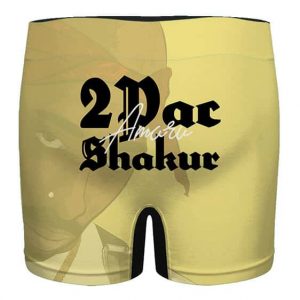 2Pac Amaru Shakur Cartoon Art Awesome Men's Underwear