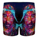 2Pac Amaru Shakur Colorful Pop Art Awesome Men's Underwear