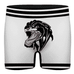 2Pac Amaru Shakur Panther Tattoo Epic White Men's Boxers