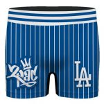 2Pac Shakur Los Angeles Blue Stripes Amazing Men's Boxers