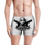 420 Weed 2Pac Shakur Gangsta Art Thug Life Men's Boxers