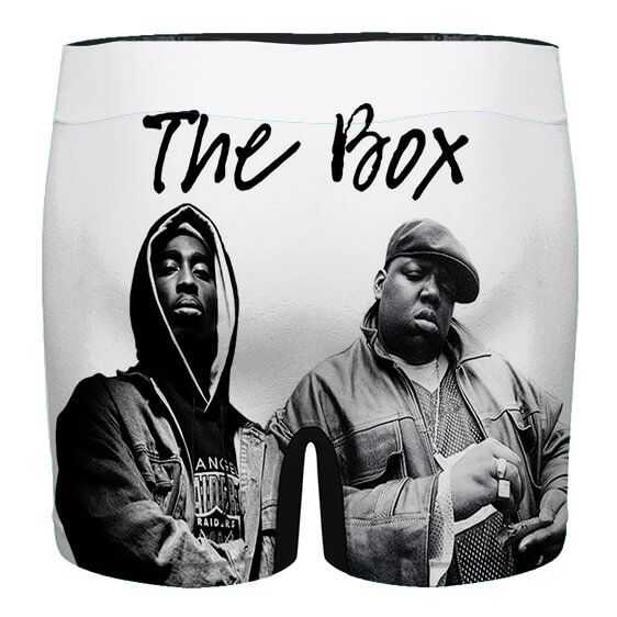 90s Rappers Tupac & Biggie Smalls The Box Dope Men's Briefs