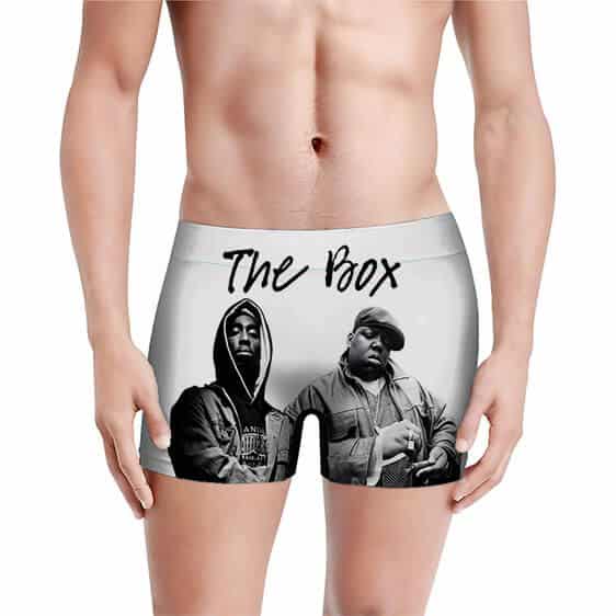 90s Rappers Tupac & Biggie Smalls The Box Dope Men's Briefs