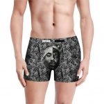 90s Rappers Tupac Shakur & Biggie Gangsta Art Men's Boxers