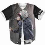 Abstract Stylized Eminem Performance Baseball Jersey
