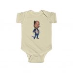 Amazing Caricature Snoop Dogg Portrait Cool Baby Bodysuit