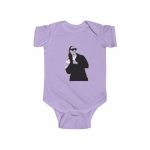 Amazing Snoop Dogg Minimalistic Silhouette Baby Bodysuit