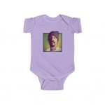 Amazing Snoop Dogg Portrait Weed Background Baby Rompers