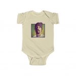 Amazing Snoop Dogg Portrait Weed Background Baby Rompers