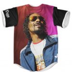 Amazing Snoop Doggy Dogg Purple Pink Baseball Uniform