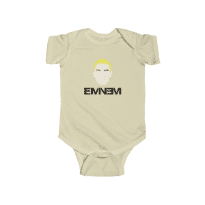 American Rap Icon Marshall Mathers Eminem Art Baby Onesie