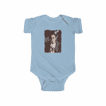 American Rapper Eminem Covering Half Face Art Infant Clothes