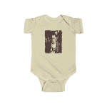American Rapper Eminem Covering Half Face Art Infant Clothes