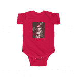 American Rapper Eminem Covering Half Face Art Infant Clothes