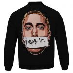 American Rapper Eminem Head My Name Is Dope Bomber Jacket