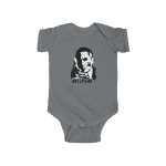 American Rapper Eminem Not Afraid Artwork Badass Baby Onesie