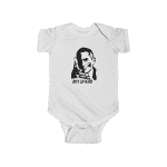 American Rapper Eminem Not Afraid Artwork Badass Baby Onesie
