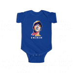 American Rapper Eminem Pop Artwork Amazing Baby Romper