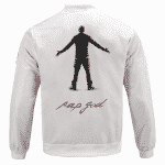 American Rapper Eminem Rap God Amazing White Bomber Jacket