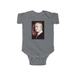 American Rapper Eminem Serious Stare Amazing Baby Onesie