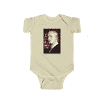 American Rapper Eminem Serious Stare Amazing Baby Onesie