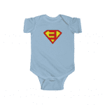 American Rapper Eminem Superman Logo Dope Newborn Onesie