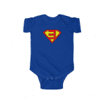 American Rapper Eminem Superman Logo Dope Newborn Onesie