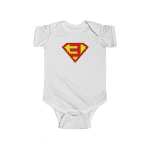 American Rapper Eminem Superman Logo Dope Newborn Onesie