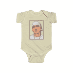 American Rapper Marshall Mathers Eminem Portrait Baby Onesie