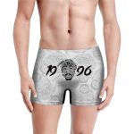 American Rapper Tupac Shakur Death Tribute Art Men's Boxers
