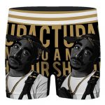 American Rapper Tupac Shakur Pop Art Awesome Men's Boxers