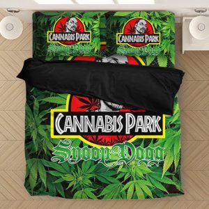 Awesome Cannabis Park Logo Snoop Dogg Parody Bedclothes