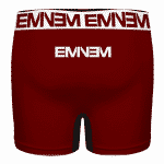 Awesome Eminem Name Logo Maroon Men's Boxer Briefs