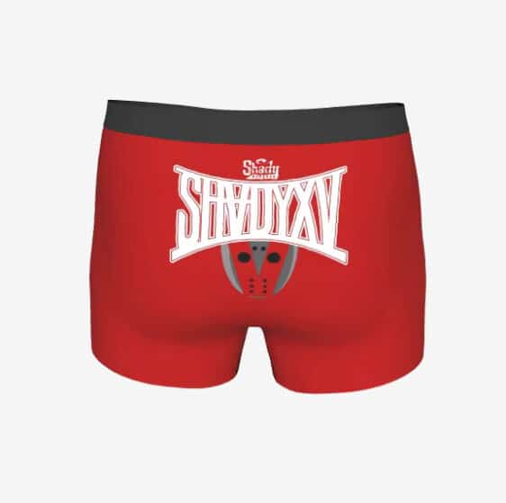 Awesome Eminem Shady XV Mask Logo Red Men's Underwear