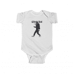 Awesome Eminem Slim Shady Rapping Pose Newborn Onesie