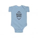Awesome Rolling Words Snoop Dogg Minimalistic Baby Onesie