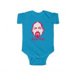 Awesome Snoop Dogg Portrait Red And White Baby Onesie