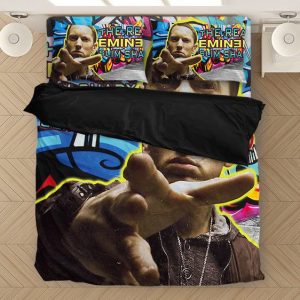 Awesome Wall Graffiti The Real Slim Shady Bed Linen