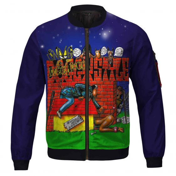 Awesome Snoop Dogg Doggystyle Album Cover Bomber Jacket