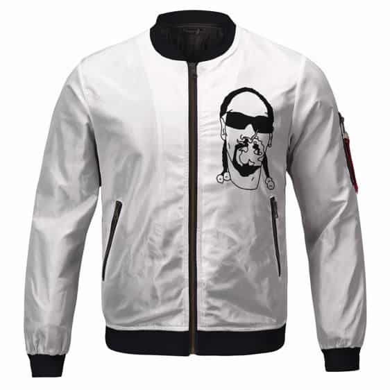 Higher And Higher Snoop Dogg Trippy 3D Art Bomber Jacket