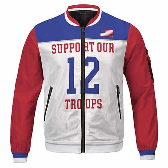 Snoop Dogg Support Our Troops Cool Design Bomber Jacket
