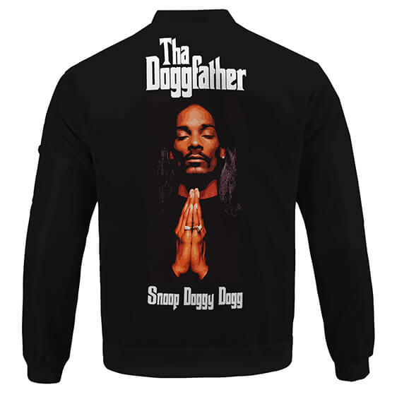 Tha Doggfather Snoop Dogg Classic Portrait Bomber Jacket
