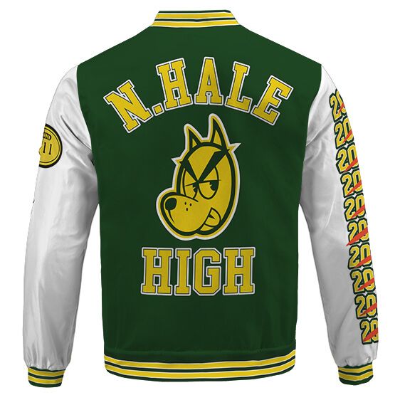 Cool Snoop Dogg N. Hale High Dog Logo Varsity Jacket