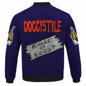 Snoop Doggy Dogg Doggystyle Navy Blue Letterman Jacket