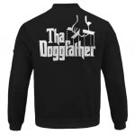 The Doggfather Snoop Dogg Logo Minimalistic Bomber Jacket