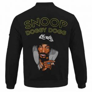 Death Row Records Snoop Dogg Vector Art Bomber Jacket