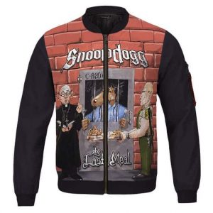 Awesome Snoop Dogg Tha Last Meal Album Letterman Jacket